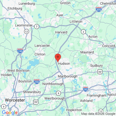 Map to  office in Hudson, MA