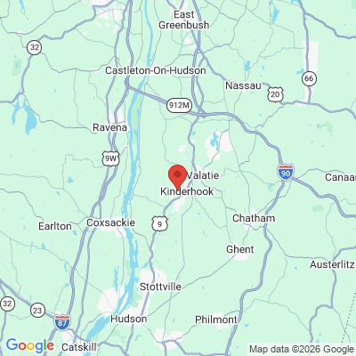 Map to  office in Kinderhook, NY