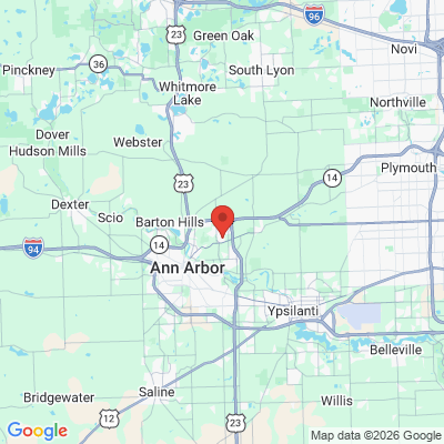 Map to  office in Ann Arbor, MI