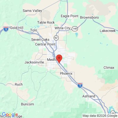 Map to  office in Medford, OR