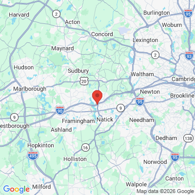 Map to  office in Natick, MA