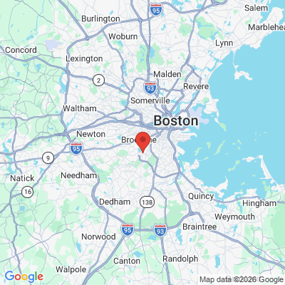 Map to  office in Jamaica Plain, MA