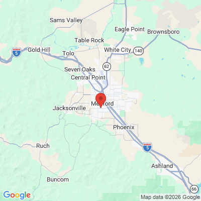 Map to  office in Medford, OR