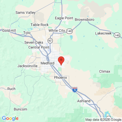 Map to  office in Medford, OR