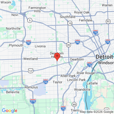 Map to  office in Dearborn, MI