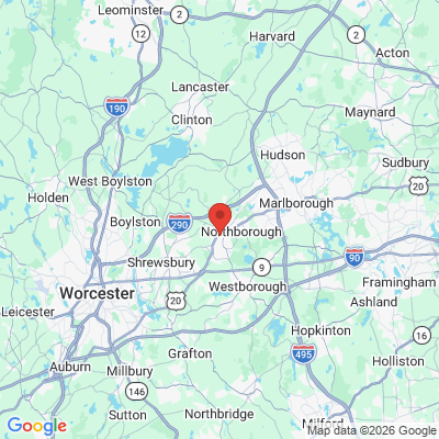 Map to  office in Northborough, MA