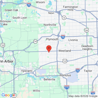 Map to  office in Canton, MI