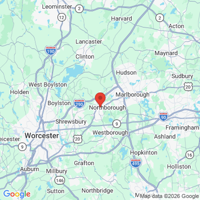 Map to  office in Northborough, MA