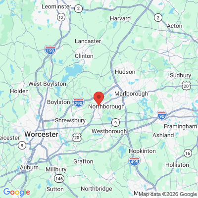 Map to  office in Northborough, MA