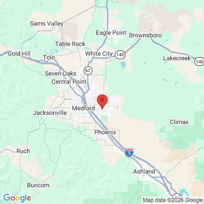 Map to  office in Medford, OR