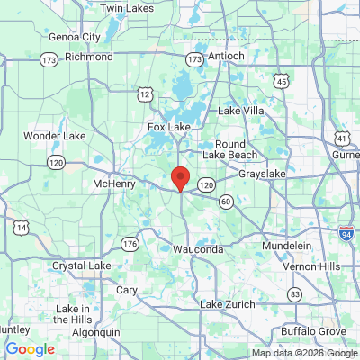 Map to  office in Lakemoor, IL