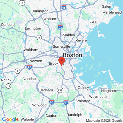 Map to  office in Roxbury, MA