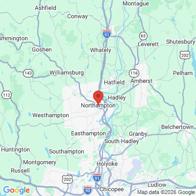 Map to  office in Northampton, MA