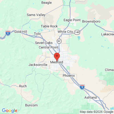 Map to  office in Medford, OR