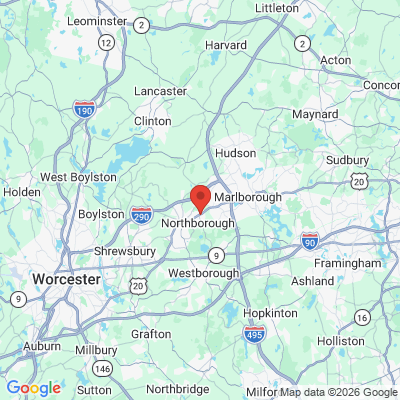 Map to  office in Northborough, MA
