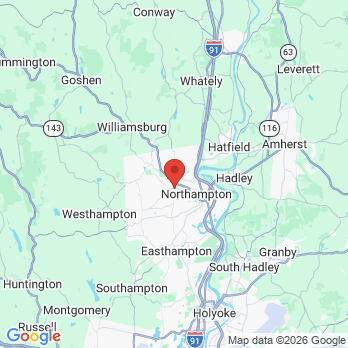 Map to Florence Family Dentistry office in Northampton, MA