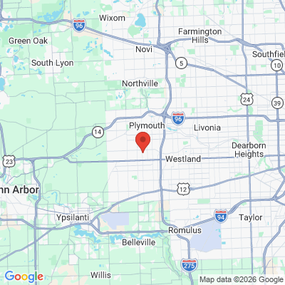 Map to  office in Canton, MI