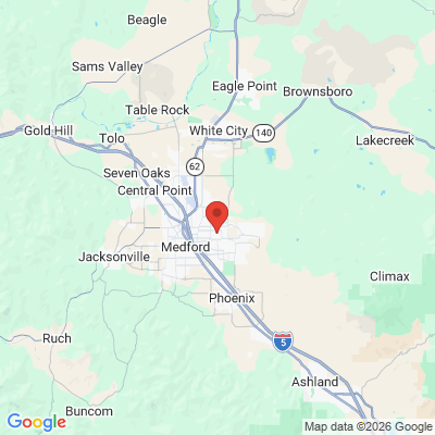 Map to  office in Medford, OR