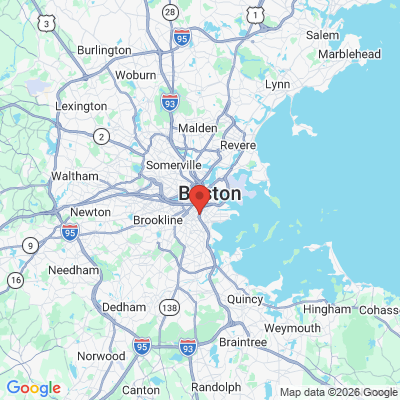 Map to  office in Boston, MA