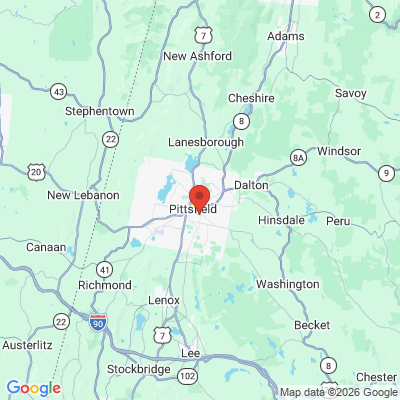 Map to  office in Pittsfield, MA