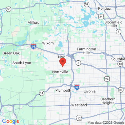 Map to  office in Novi, MI