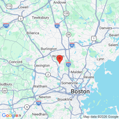 Map to  office in Winchester, MA
