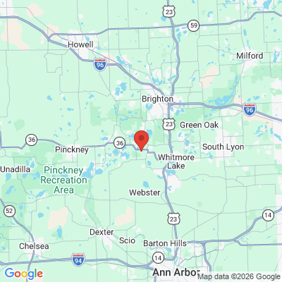Map to  office in Hamburg, MI