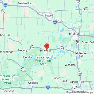 Map to  office in Pinckney, MI