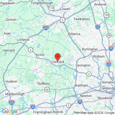 Map to  office in Concord, MA