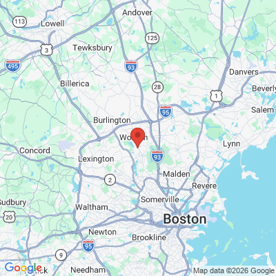 Map to  office in Winchester, MA