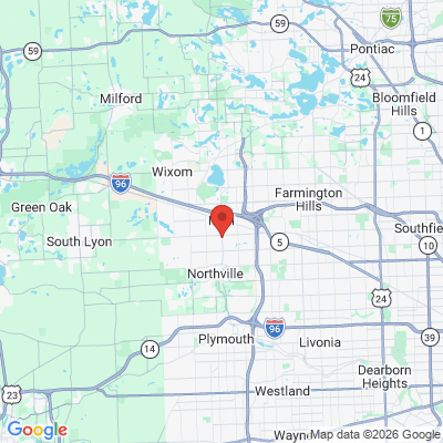 Map to  office in Novi, MI