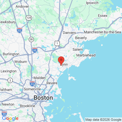 Map to  office in Lynn, MA