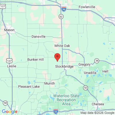 Map to  office in Stockbridge, MI