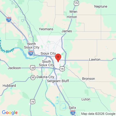 Map to  office in Sioux City, IA