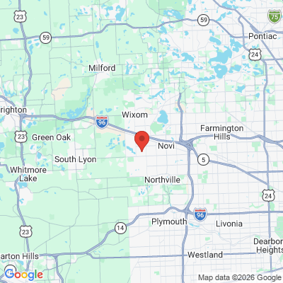 Map to  office in Novi, MI