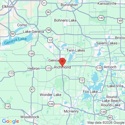 Map to  office in Richmond, IL