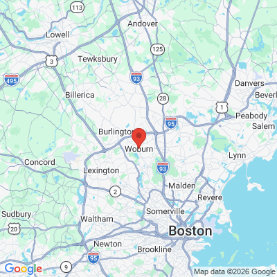 Map to  office in Woburn, MA