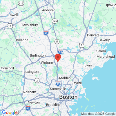 Map to  office in Stoneham, MA