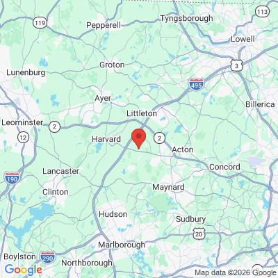 Map to  office in Boxborough, MA