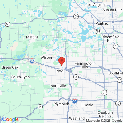 Map to  office in Novi, MI