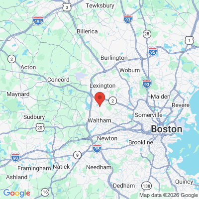 Map to  office in Waltham, MA