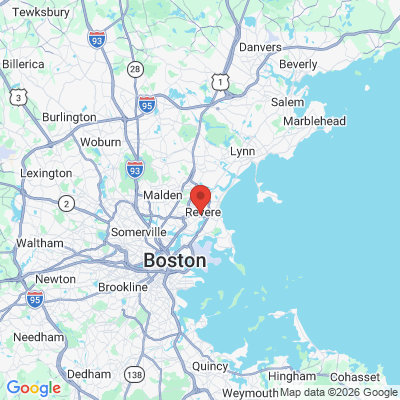 Map to  office in Revere, MA