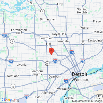 Map to  office in Belmont, MI