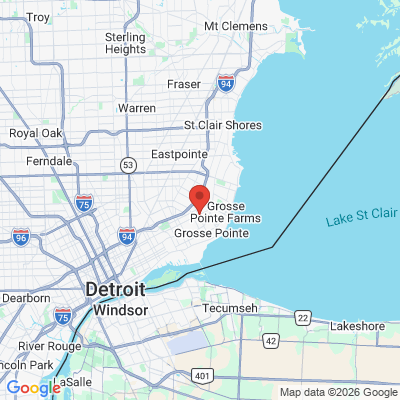 Map to  office in Detroit, MI
