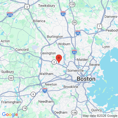 Map to  office in Arlington, MA