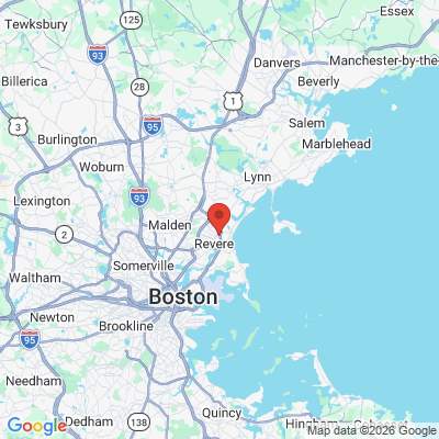 Map to  office in Revere, MA