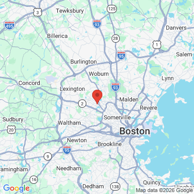 Map to  office in Arlington, MA