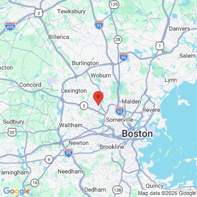 Map to  office in Arlington, MA
