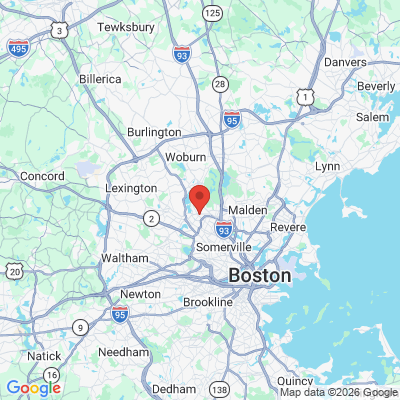 Map to  office in Medford, MA