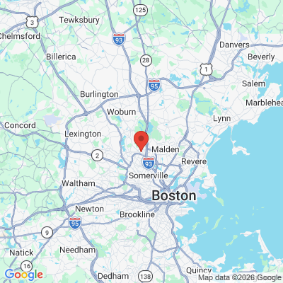 Map to  office in Medford, MA